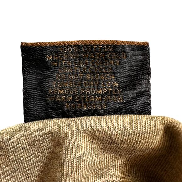 Big Sky Outfitters New Mens 100% Cotton Short Sleeve Polo Tan Size XL Comfort - Picture 8 of 9